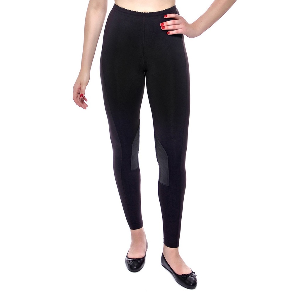 Nonstop.la Diana Legging w/ Leather Trim - Picture 2 of 8